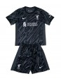 Liverpool Brankářské Domácí dres pro děti 2024-25 Krátký Rukáv (+ trenýrky)